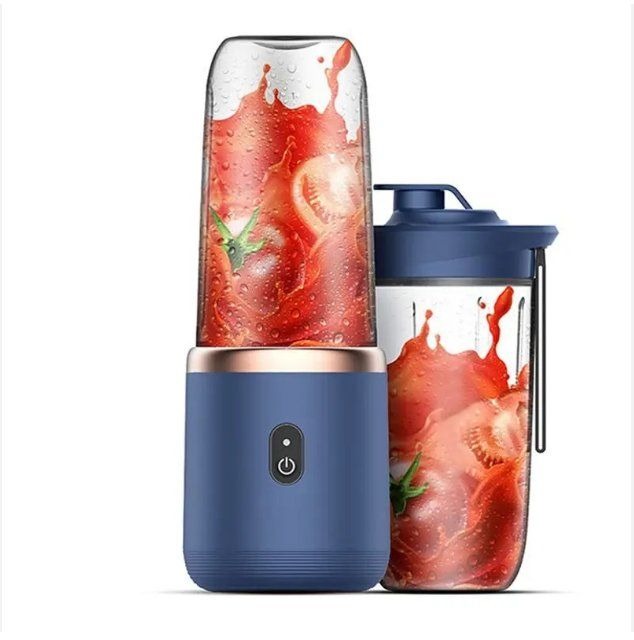 Portable Blender with Cup | USB Rechargeable Mini Juicer for Smoothies & Fresh Juice